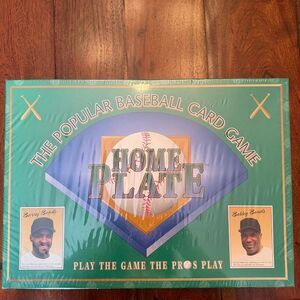 Vintage 1994-1996 "Home Plate" Baseball Card Board Game, New in Sealed Box